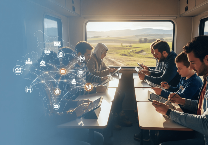 Capacitación digital en entornos rurales